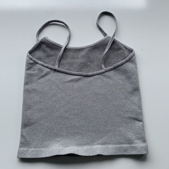 Free People Gray Tank Top Size M/L - Picture 1 of 7